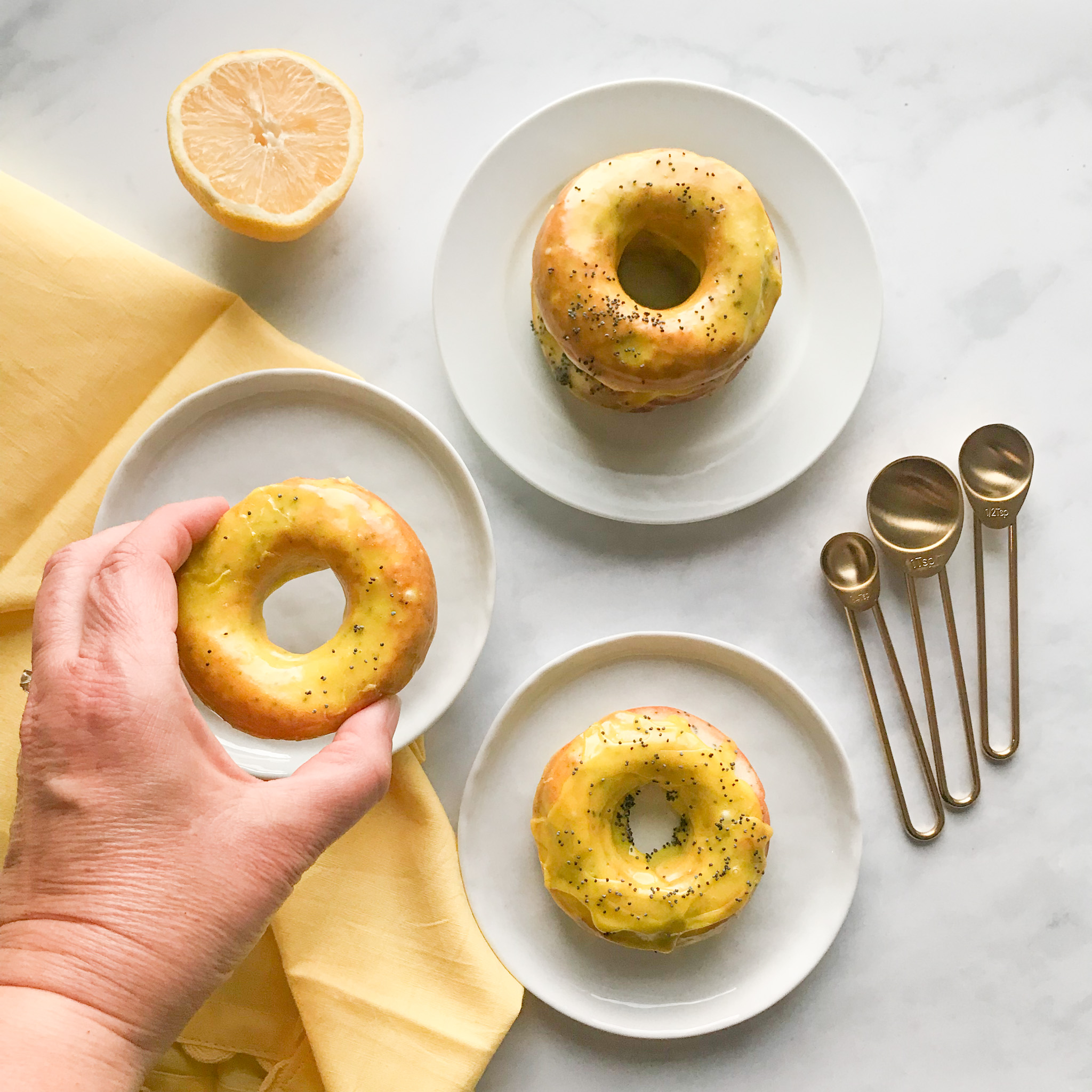 Gluten-Free Lemon Poppyseed Donuts | Wheat Free Mom