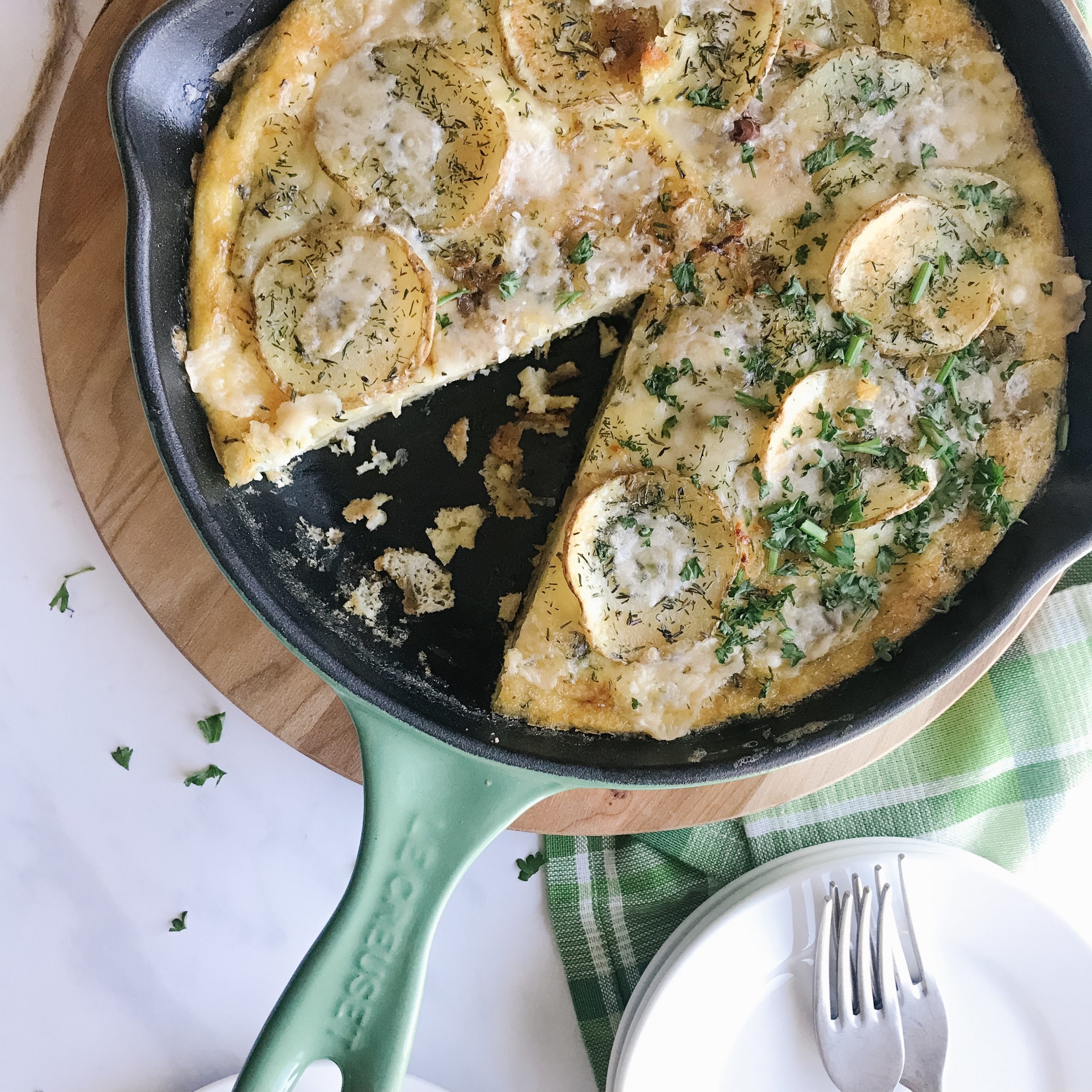 Gluten-Free Potato Frittata | Wheat Free Mom