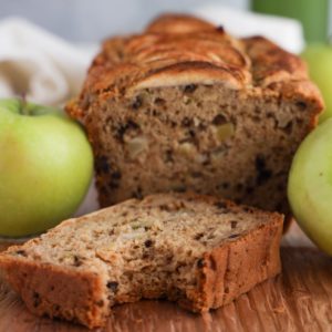 Chunks of apple and bits of nuts in this easy gluten-free quick bread recipe.