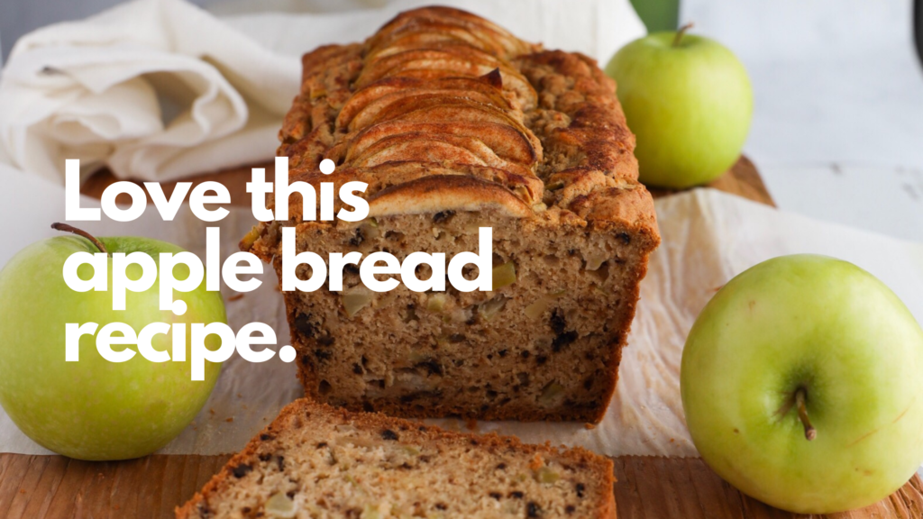 Chunks of apple and bits of nuts in this easy gluten-free quick bread recipe.