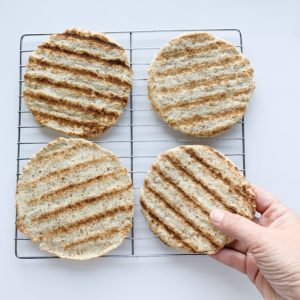 This gluten-free and keto flatbread is soft and flexible and a great low-carb bread option.
