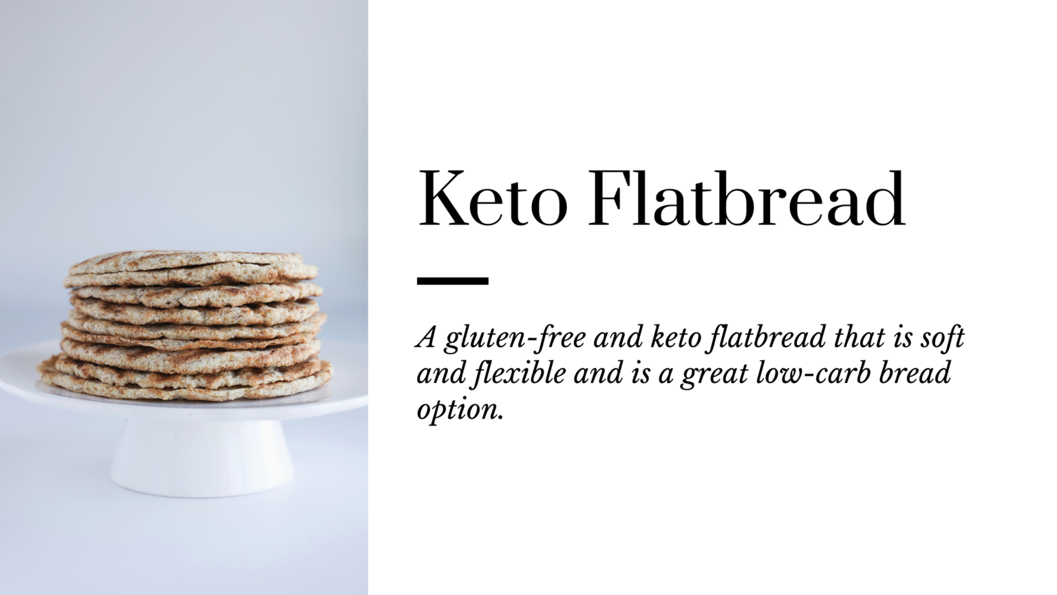 Keto and GlutenFree Flatbread Wheat Free Mom