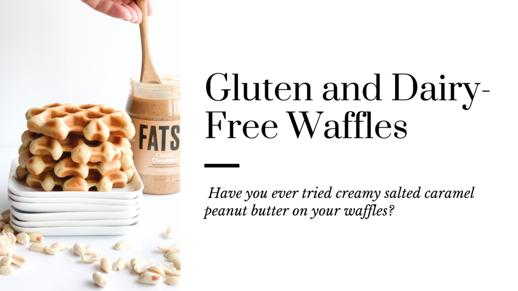 Mix up this gluten and dairy-free easy waffle recipe fro your next weekend breakfast.