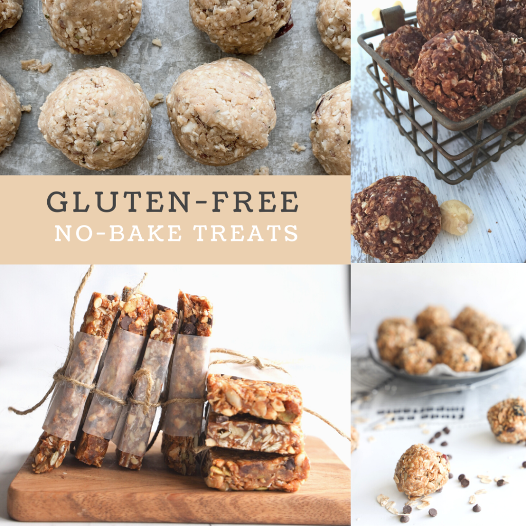 5 gluten-free no bake treats are a must to make in the summertime.
