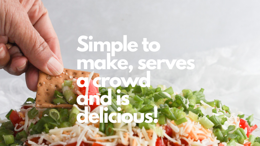 This gluten-free layered shrimp dip or spread is perfect for entertaining. 