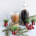 An easy and delicious gluten-free gingerbread syrup that is perfect in your morning coffee or tea.