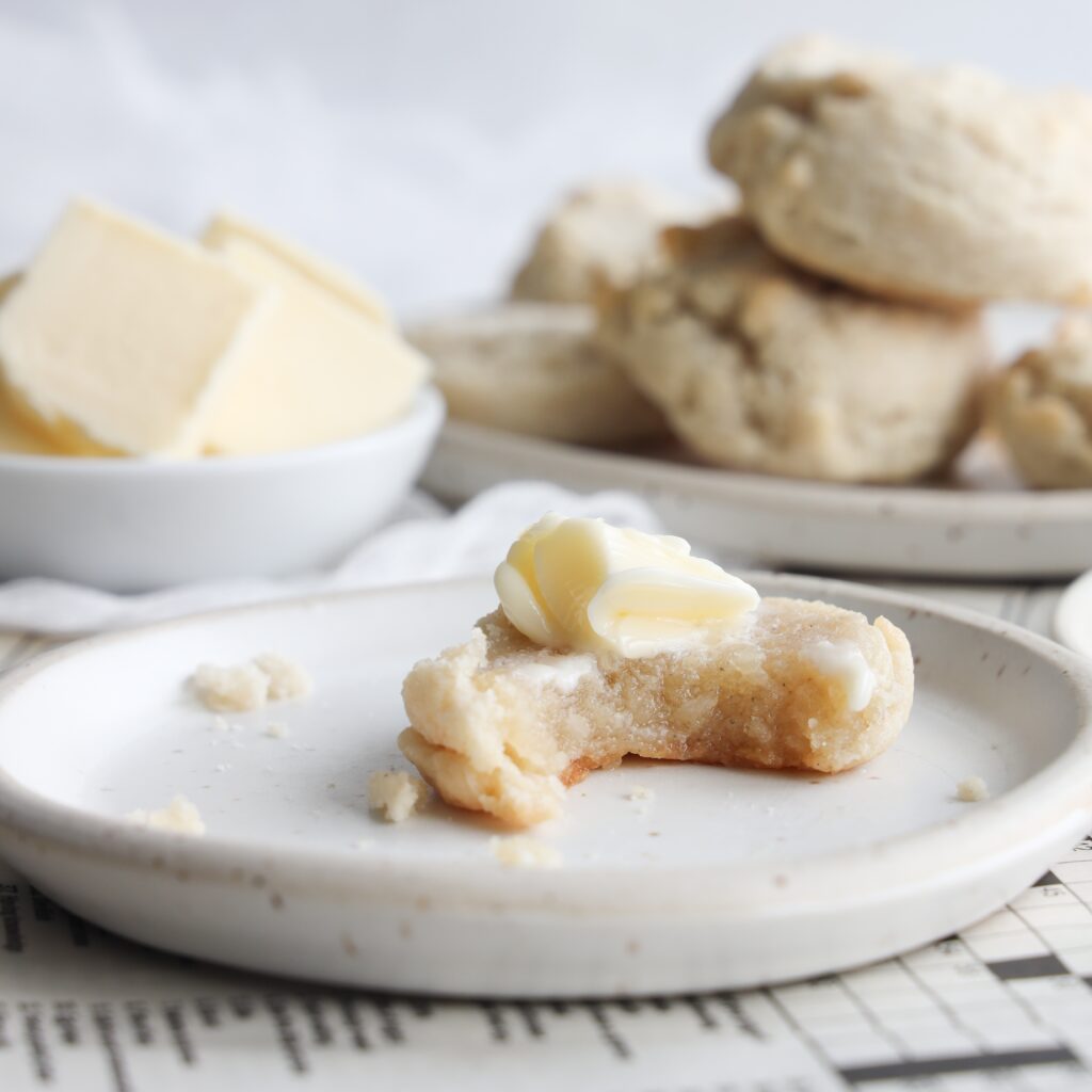 An easy to make gluten-free biscuit uses simple ingredients like my gluten-free biscuit mix. Hot biscuits are perfect with soups and stews and I love them with a dollop of cold butter on top.