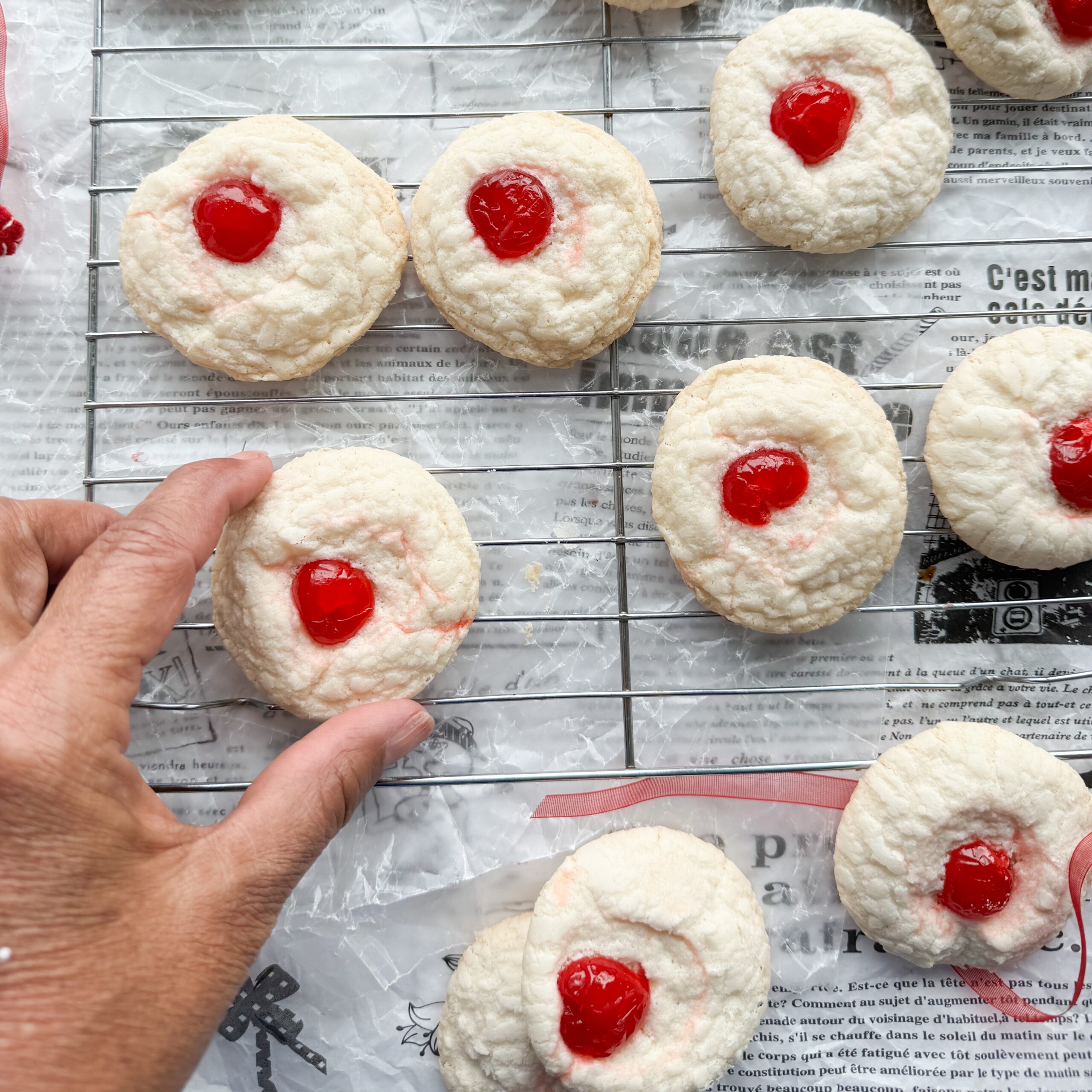 Gluten-Free Whipped Shortbread Cookies